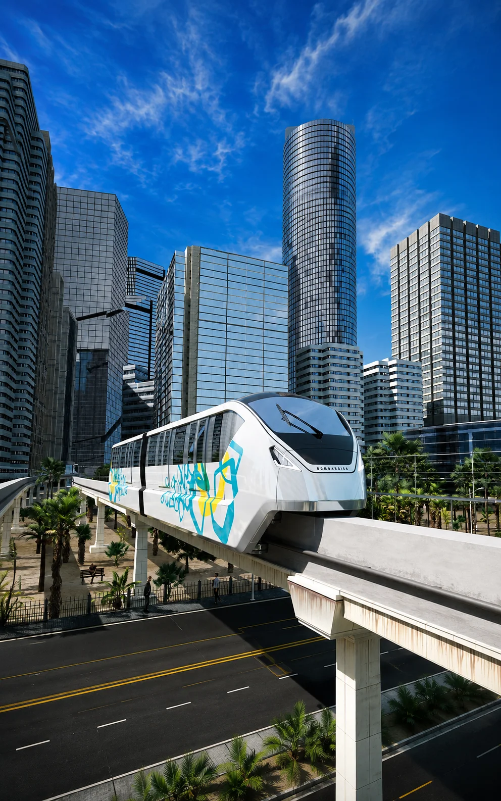 Electric High Express Train